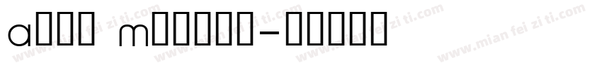 Akko Medium字体转换